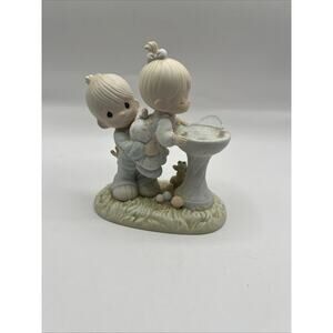 Vintage 1988 Precious Moments "Your Love Is So Uplifting" #520675 Water Fountain